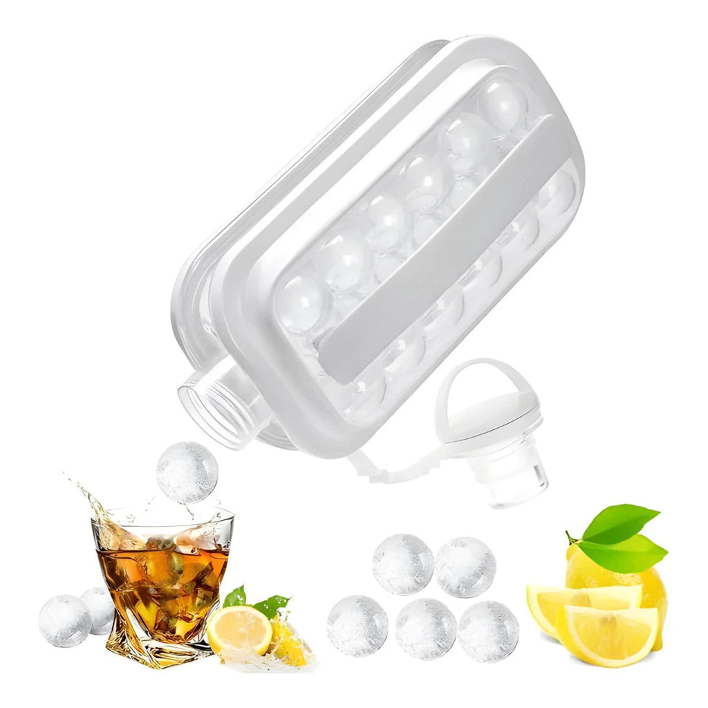 Botella Hielera Molde hielos circulares